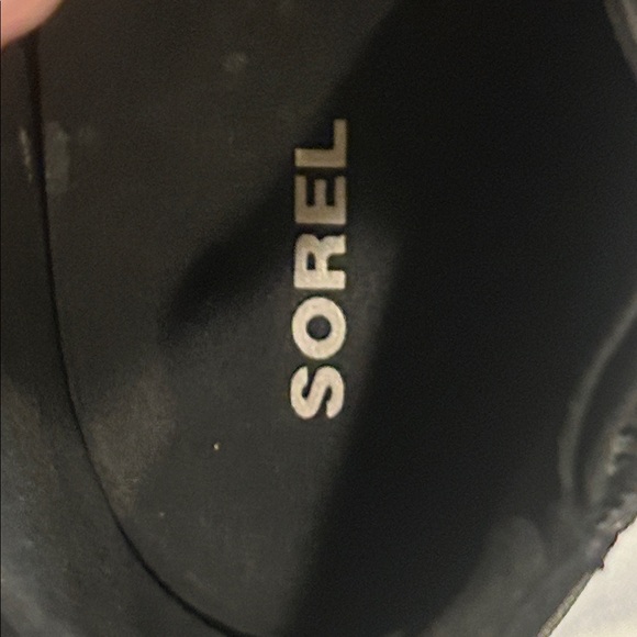 Sorel Joan Of Arctic Women's Black Leather Ankle Boots Size 10 - Picture 11 of 16